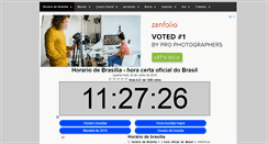 Desktop Screenshot of horariodebrasilia.info
